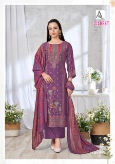 Alok suit dilreet wholesale dress material dealer surat